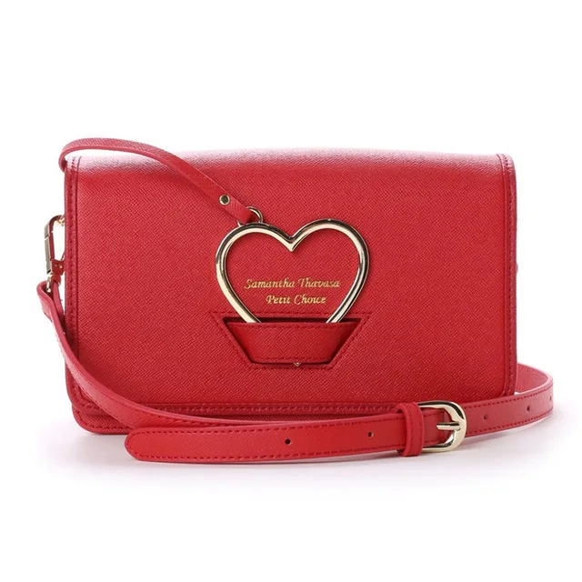 100 Genuine Leather Heart Samantha Thavasa Pe Choice Handbag 100 Genuine Leather Heart Samantha Thavasa Pe Choice Handbag Sailor Moon Shoulder Bag S College