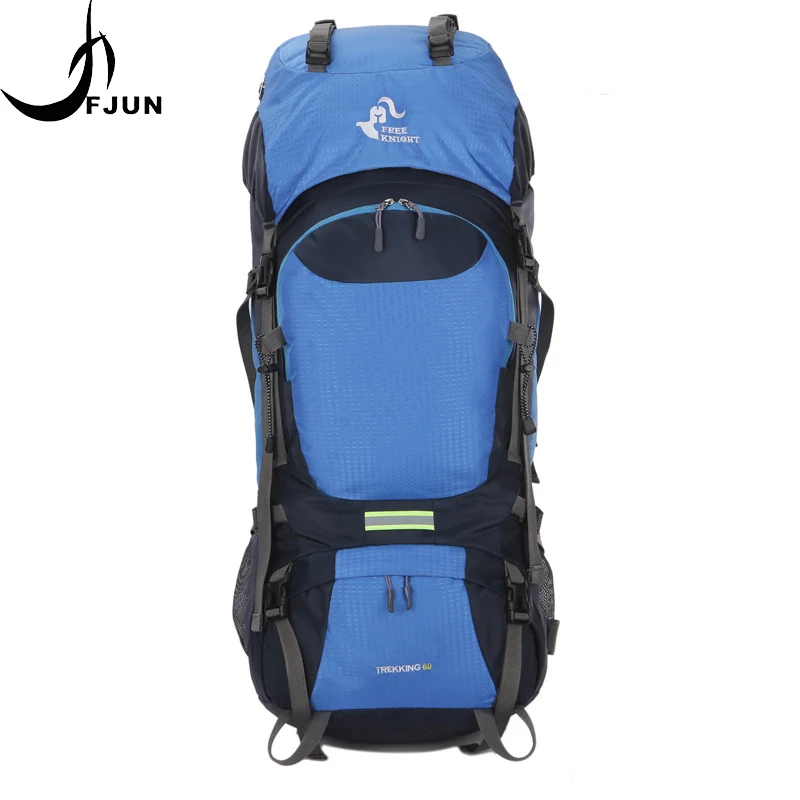 60L Grote Capaciteit Nylon Waterdichte Rugzakken Molle Reizen Wandelen Camping Klimmen Bergbeklimmen Outdoor Sport Tas FK31 60L Grote Capaciteit Nylon Waterdichte Rugzakken Molle Reizen Wandelen Camping Klimmen Bergbeklimmen Outdoor Sport Tas FK31