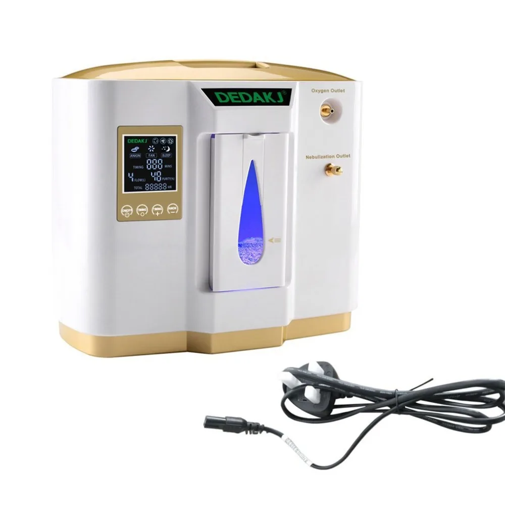  Portable Size Household Use Medical Oxygen Concentrator Real Time 6L Adjustable Smart Oxygen Purity - 32929833195