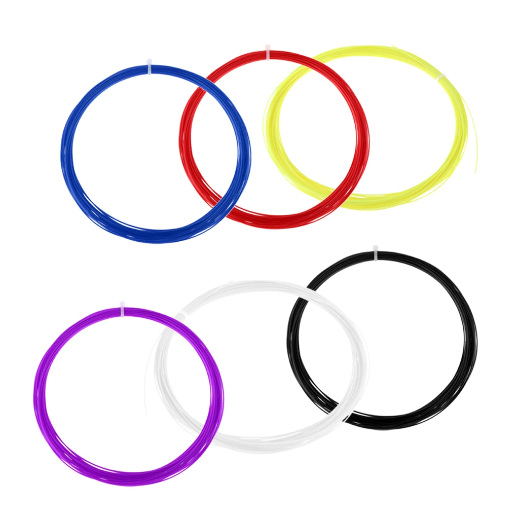 Premium Tennis Racquet Badminton Racket String Reel Wire 10 Meter DIY Tools -6 Color Available Badminton Racket String