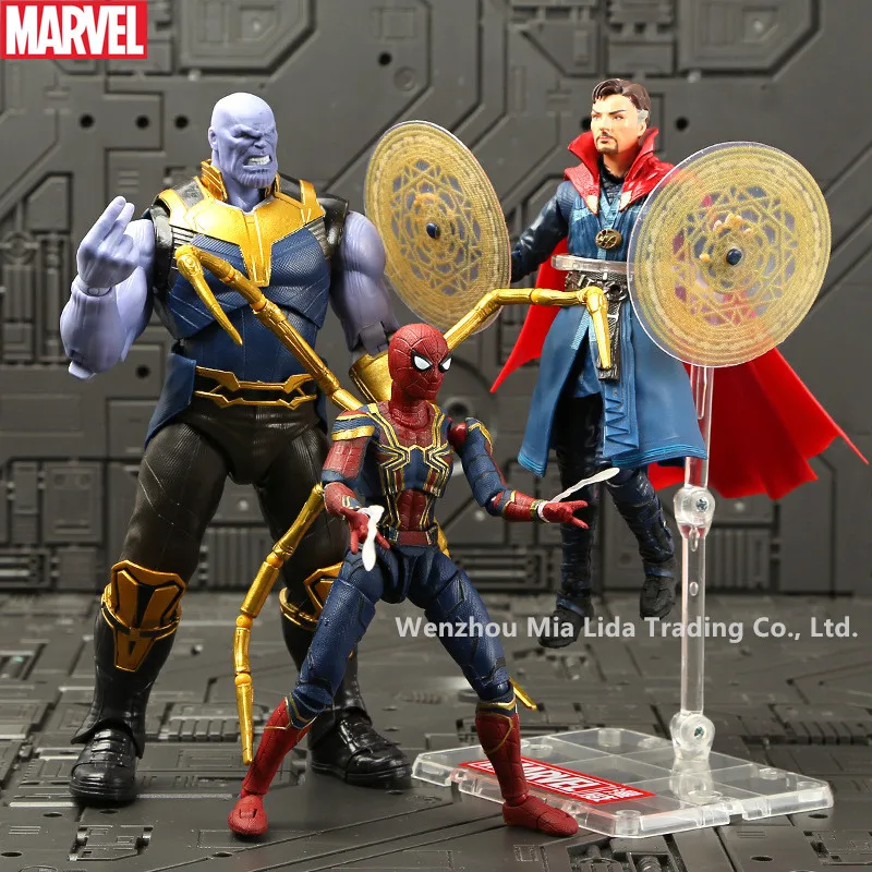 

Hasbro Marvel Infinite War singular Dr. Spider-Man smashing the hand to do the model ornaments toy doll garbage kit