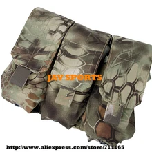 TMC тройной molle подсумок Мандрэг Тактический Магнитный подсумок подходит 6 шт. M4 mags(SKU050267