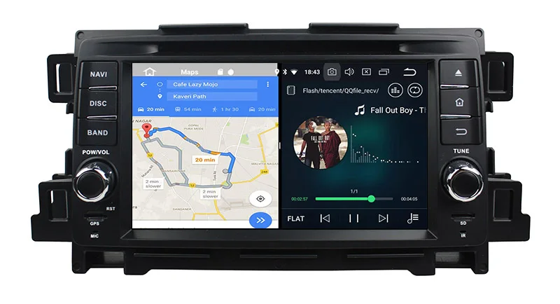 Discount Belsee Car DVD Multimedia Player Android 8.0 GPS Navigation Octa Core PX5 Ram 4G+32G Head Unit Radio HD for Mazda CX-5 2012-2013 3