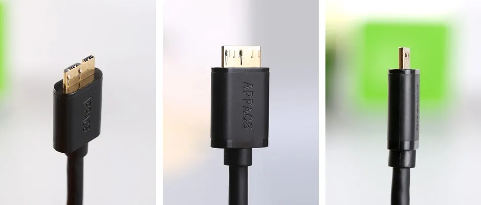 APPACS высокоскоростной Micro USB 3,0 кабель для быстрой зарядки и синхронизации данных USB 3,0 A Мужской к Micro B Мужской USB кабель для samsung Note 3 S5 HD