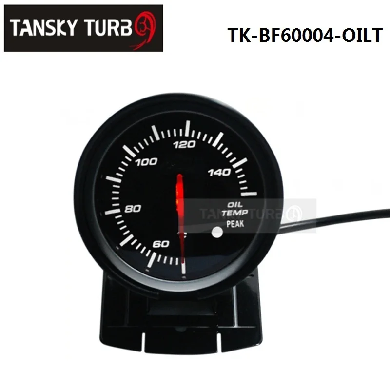 EPMAN - BF 60mm LED Oil Temp Gauge High Quality Auto Car Motor Gauge with Red & White Light For BMW e60 EP-BF60004-OILT