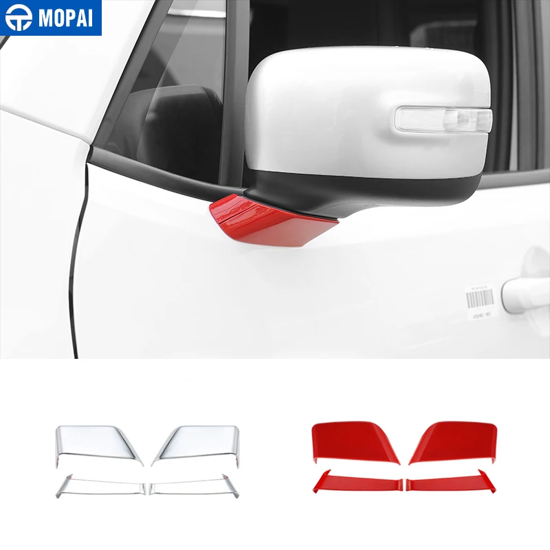 

MOPAI Car Exterior Rearview Mirror Base Decoration Cover ABS Stickers Accessories for Jeep Renegade 2015 Up Car Styling