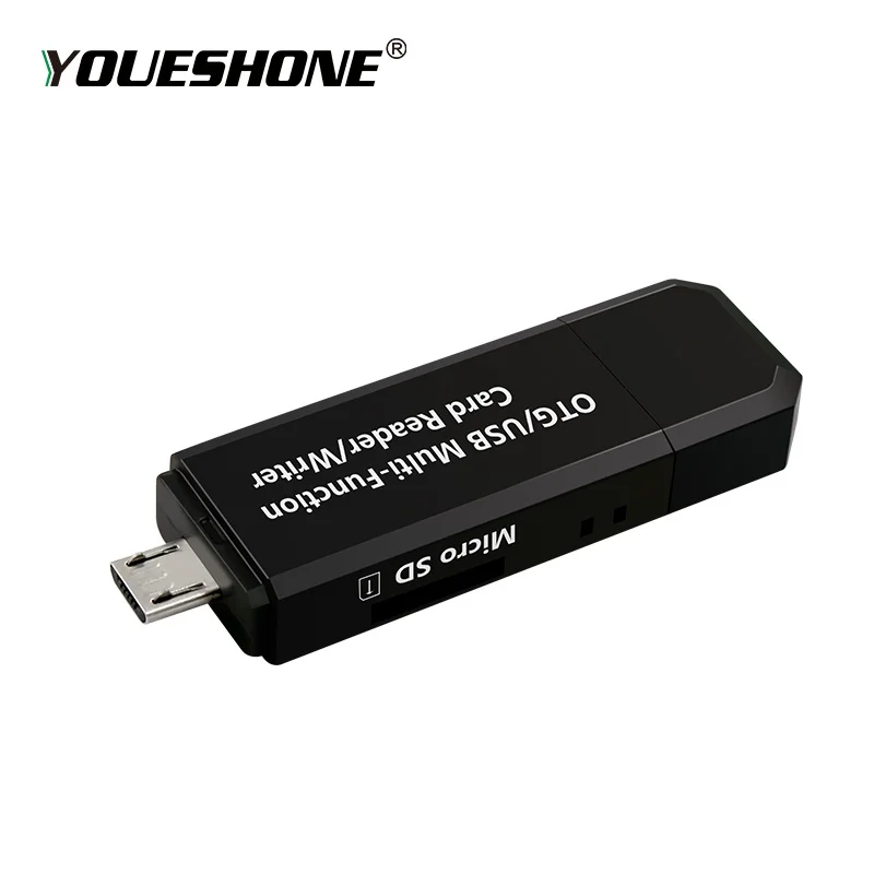 USB 2,0 OTG кард-ридер адаптер для MicroSD smart micro sd кард-ридер высокое качество кард-ридер