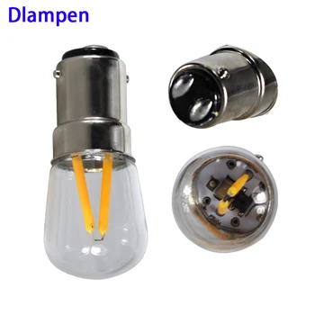 

bombillas led filament light B15 12V super T22 COB Ac Dc 12 volt 1.5W B15D candle spotlight bulb lamp BA15D home lighitng