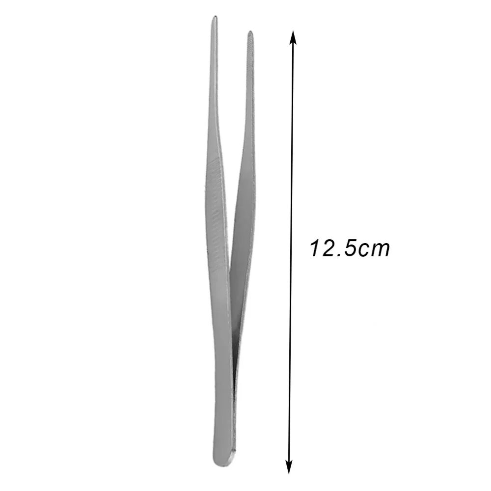 Нержавеющая сталь Стоматологическая точность длинные прямые Щипцы Пинцет обжига зажим 16 см/18/см/20 см/25 см
