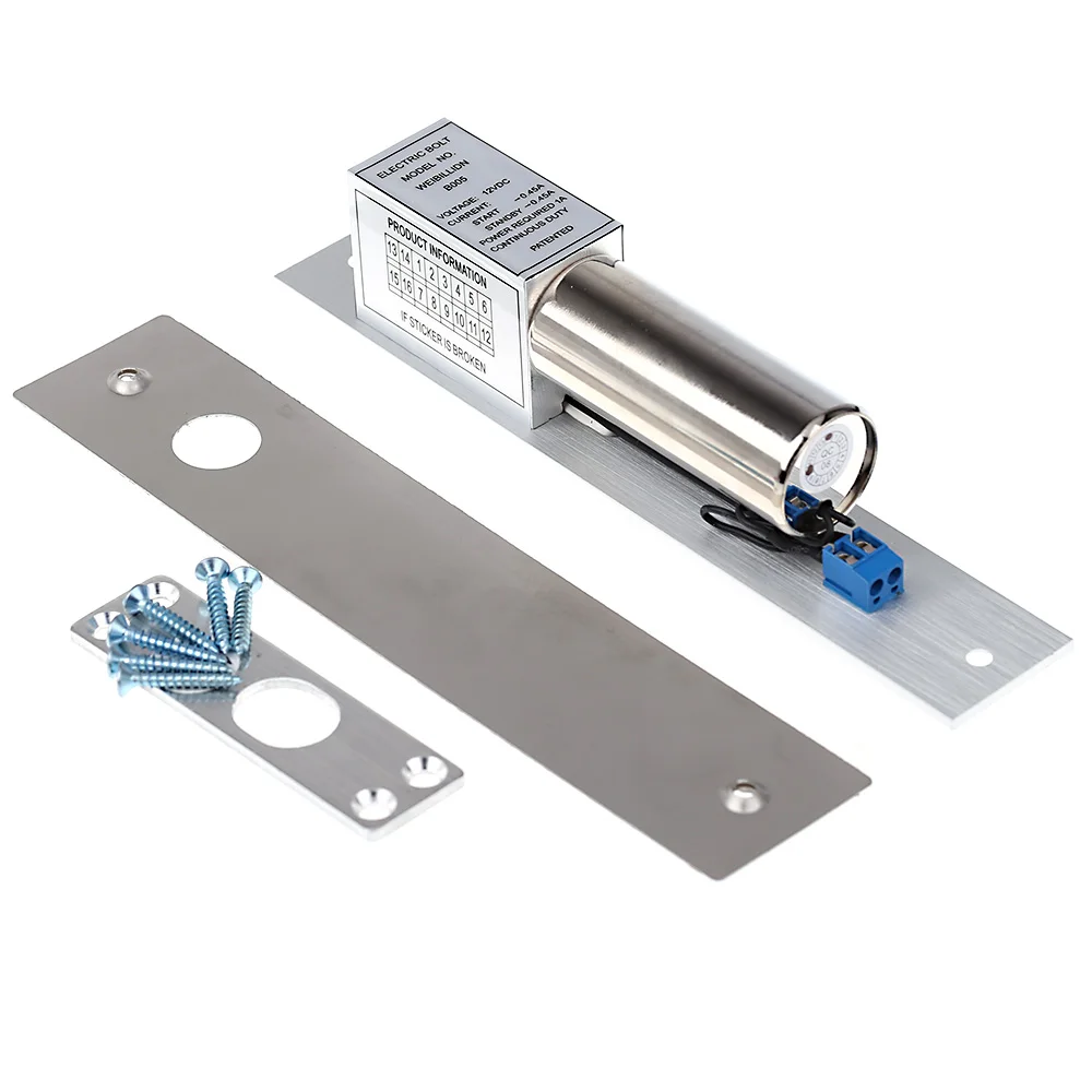 Dc 12v Heavy Duty Fail Safe 2 Lines Electric Drop Bolt Lock For Door Dc 12v Heavy Duty Fail Safe 2 Lines Electric Drop Bolt Lock For Door Access Control In Recognition Device From Security Protection On