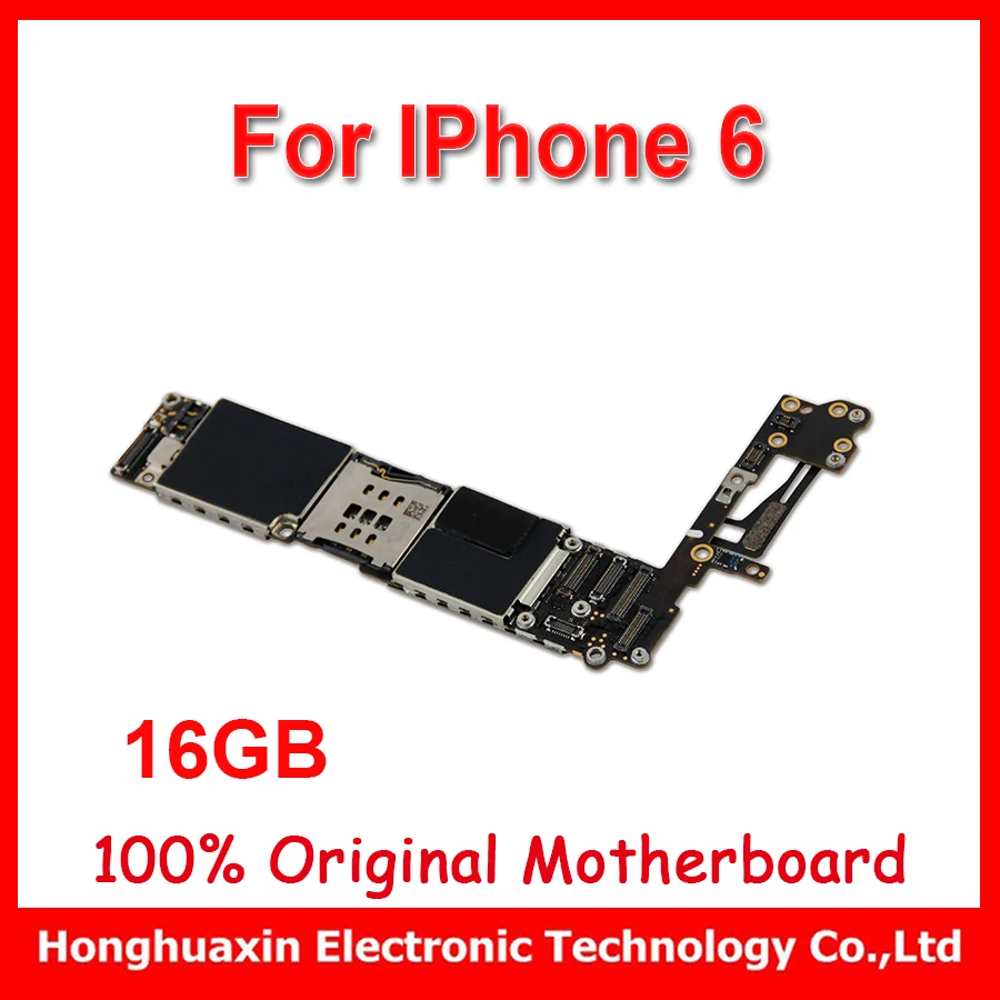 

for iphone 6 4.7inch 16GB original motherboard No fingerprint unlocked Plate mainboard No Touch ID logic board free shipping