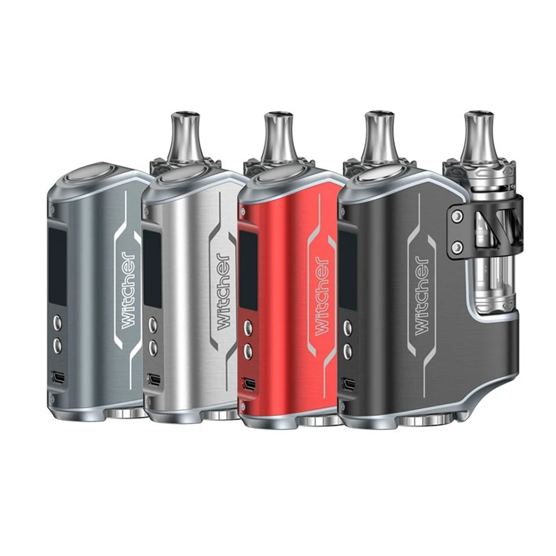 Electronic Cigarette BOX MOD ROFVAPE Witcher 75w TC Kit 5 5ML Atomizer Vaporizer Vape Pens Vs