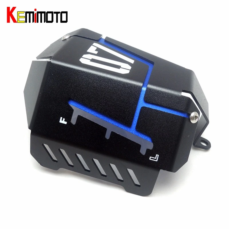 

KEMiMOTO MT07 FZ07 Coolant Recovery Tank Shielding Cover For Yamaha MT-07 FZ-07 MT 07 FZ 07 2014 2015 2016 2017 2018 2019