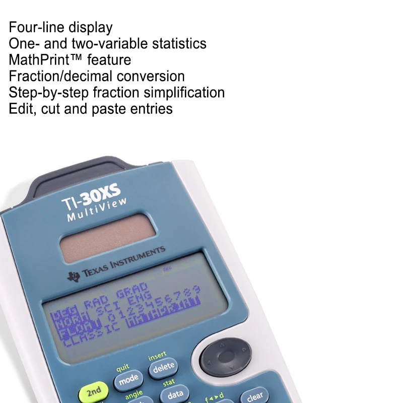 

MultiView Advanced Scientific Calculator Calculating Instruments for Students Office HSJ-19