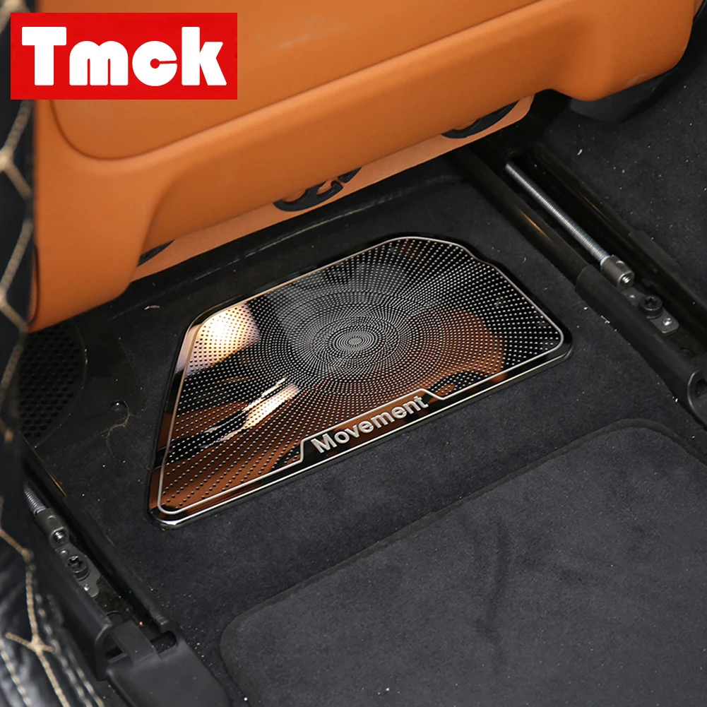 

For BMW 5 Series G30 G31 2017 2018 Stainless Steel Car Accessories Seat Under Air Conditioning Outlet Vent Dust Plug Cover Trim