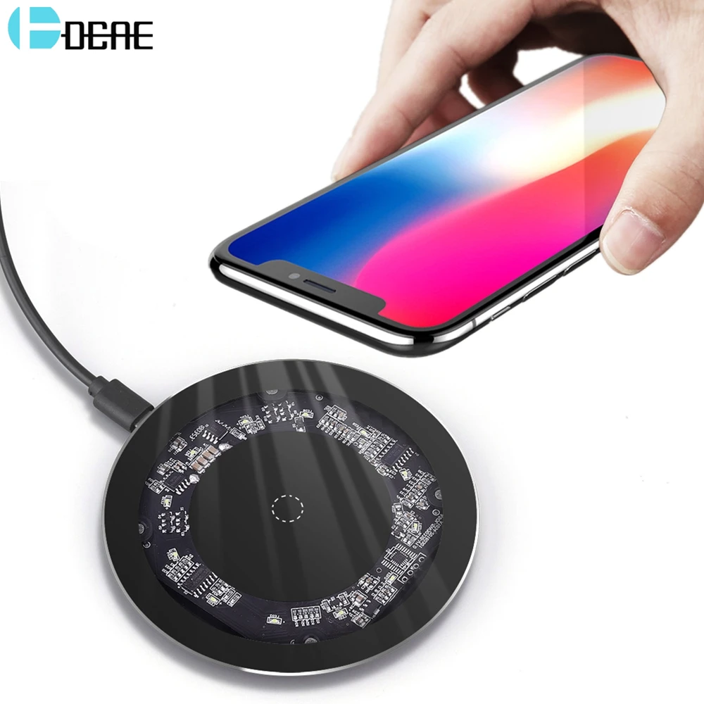 

FDGAO Wireless Charger 10W Qi Fast Charging Stand For iPhone XR XS Max X 8 Plus 3 in 1 Dock Holder for Apple Watch 4 3 2 Airpods