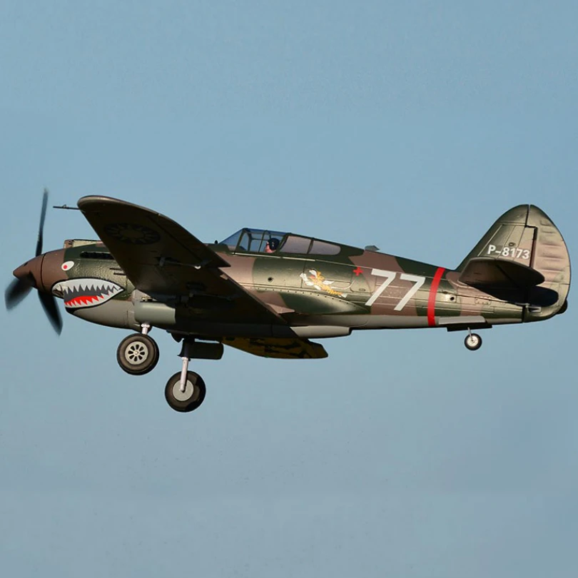 FMS 980 мм P40 P 40 Flying Tiger 6CH с рефлекс гироскопа клапанами 4S PNP High Скорость гоночного
