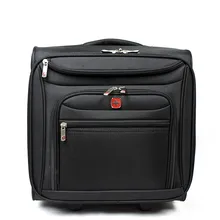 2016 HOT sale 16 inch Business Oxford cloth computer Trolley Luggage brand Suitcase Board Travel Bag For Men and Women Specials