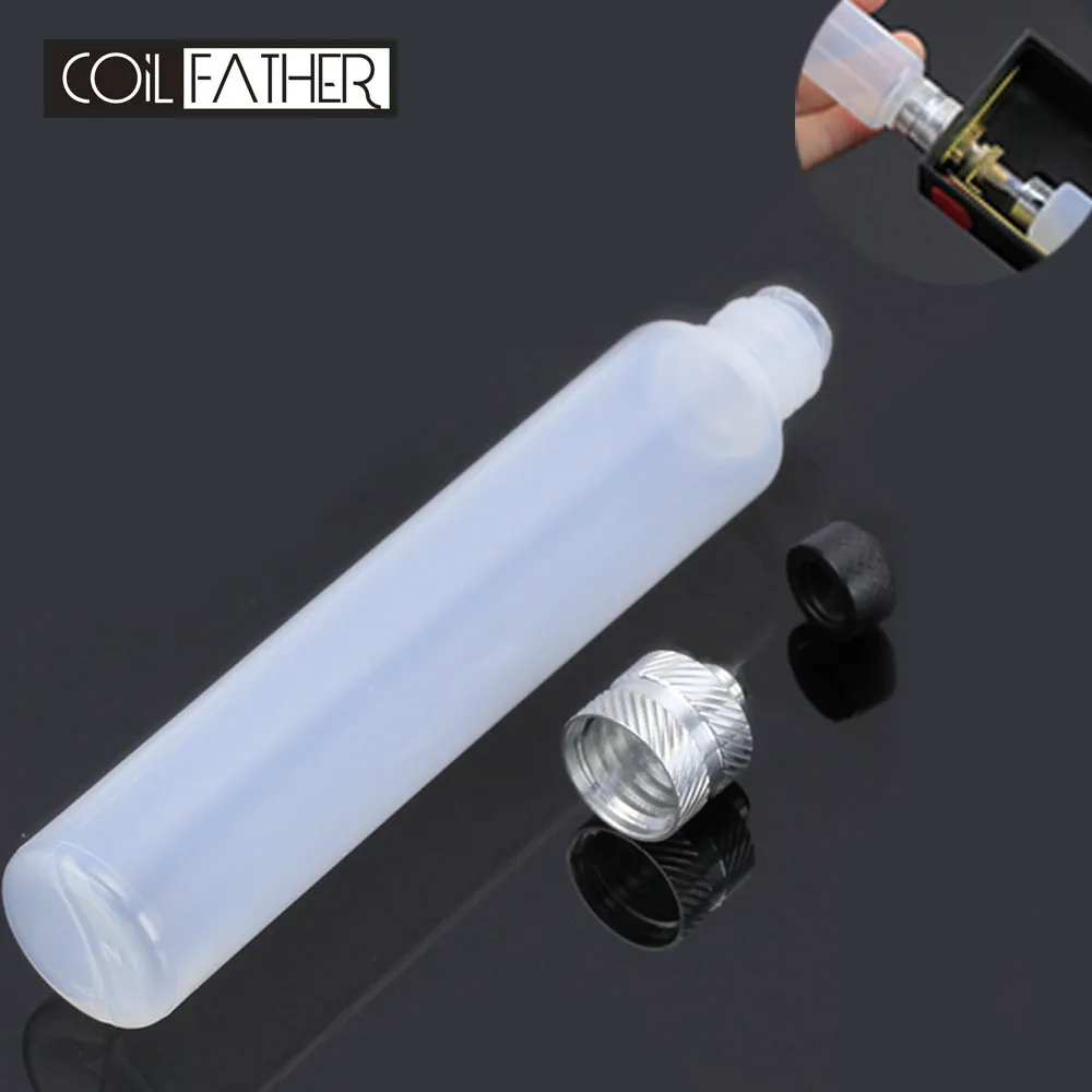 Coil Father 10 шт./лот 30 мл пластиковая бутылка для жидкости с алюминиевой крышкой