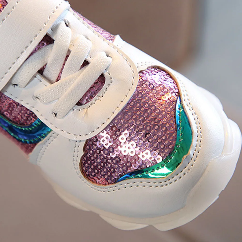 Детская обувь для девочек и мальчиков; блестящая молния; Светодиодный; светящаяся спортивная обувь; Los zapatos;# YL21
