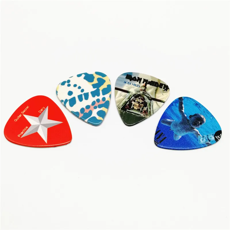 

1000 Guitar Picks Custom Printing 0.96mm Heavy Thickness Guitar Picks Tin