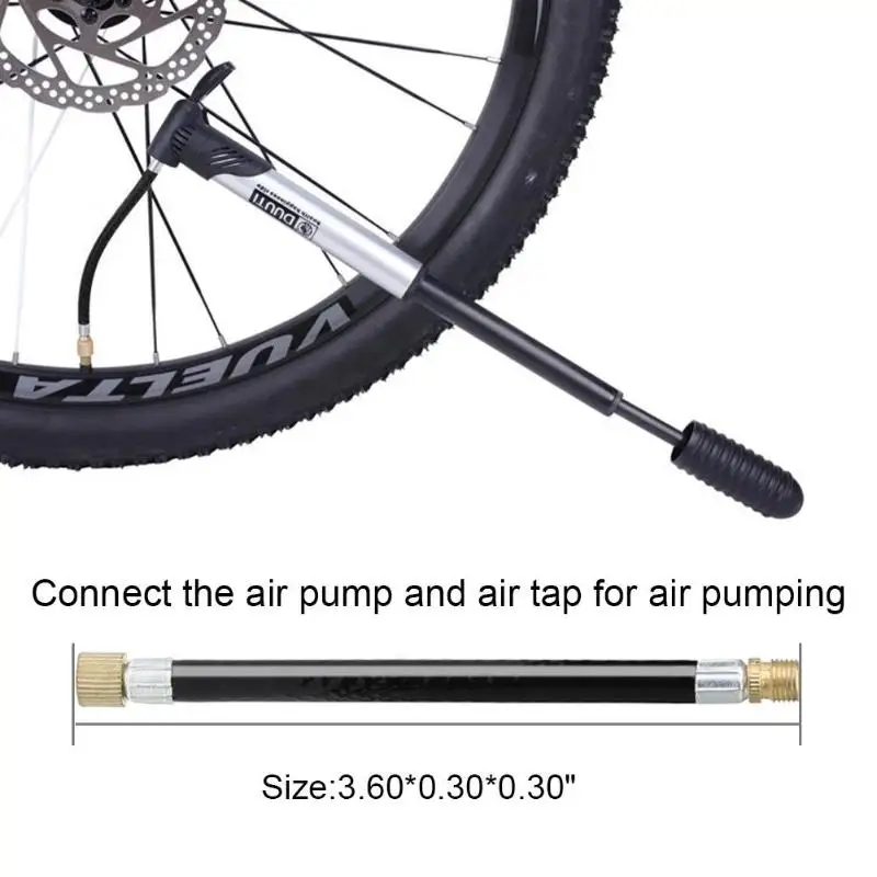 1 шт. MTB велосипед шинный газ Клапан адаптер надувной воздушный насос удлинительная труба 1 шт. велосипедный насос Удлинительный шланг Труба шнур велосипедный Pu