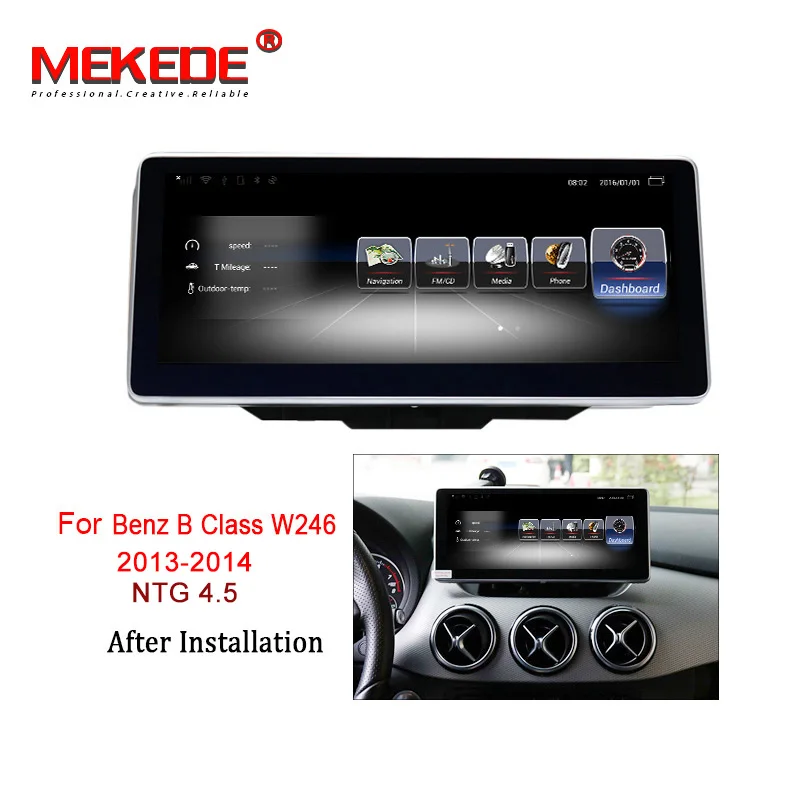 MEKEDE 3G RAM 32G ROM Android 7.1 4G LTE car multimedia player for Mercedes Benz B class W246 2013-2019 GPS Navigation radio | Автомобили