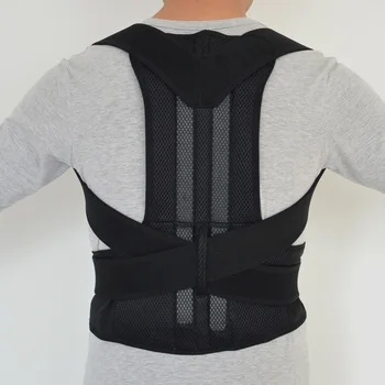 

Adjustable Posture Back Support Corrector Belt Band straightener Band Brace Shoulder Braces & Supports for Sport Safety