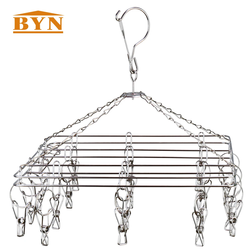 BYN Underwear socks hanger drying racks Laundry Hanger Drying Clothes