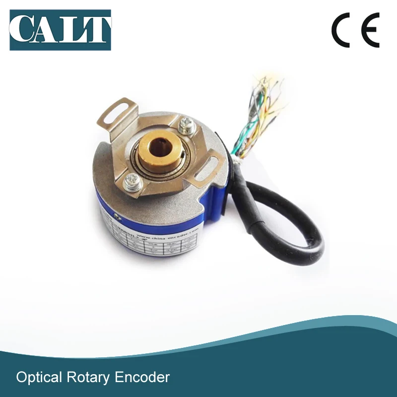Servo Motor Rotary Encoder GSM48 2500 Lines 4 pairs pole 8mm Hollow Shaft UVW Encoder new eb38s6 2500 6lg2 times to 2500 lines rotary encoder solid shaft 6mm