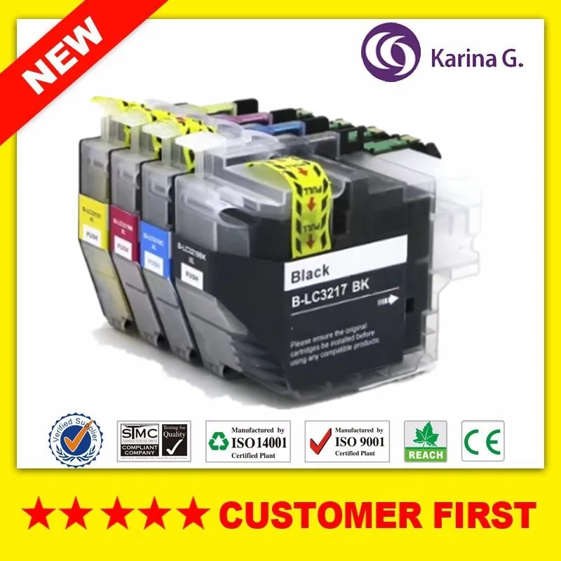 

Compatible ink Cartridge for Brother LC3217 for Brother MFC-J5330DW/MFC-J5335DW/MFC-J5730DW/MFC-J5930DW/MFC-J6530DW/MFC-J6930DW