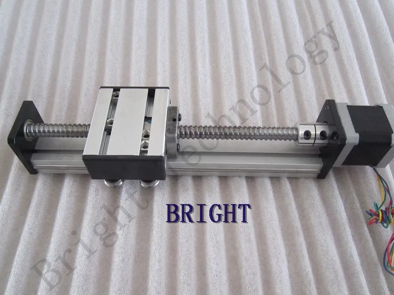 

Ballscrew 1605 500mm Travel Length Linear Guide Rail CNC Stage Linear Motion Moulde Linear + 57 Nema 23 Stepper Motor SG