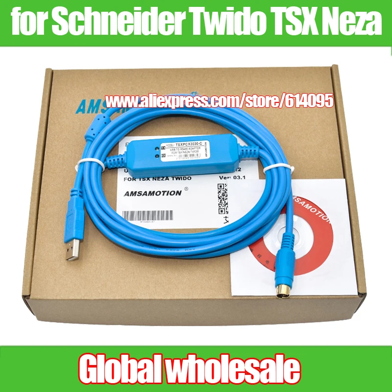1pcs Plc Programming Data Download Cable Tsxpcx3030 C For Schneider Twido Tsx Neza Usb To Rs485 Adapter For Tsx Neza Twido Cable Data Cable Forcable For Usb Aliexpress 1pcs Plc Programming Data Download Cable Tsxpcx3030 C For Schneider Twido Tsx Neza Usb To Rs485 Adapter For Tsx Neza Twido Cable Data Cable Forcable For Usb Aliexpress
