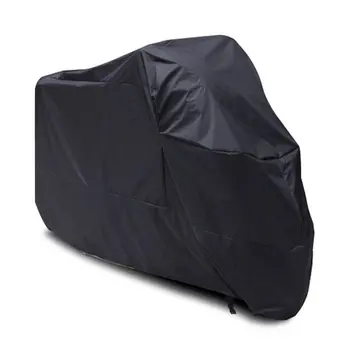 

Every season Motorcycle Cover Waterproof Dustproof Protective Cover (Black, XL)