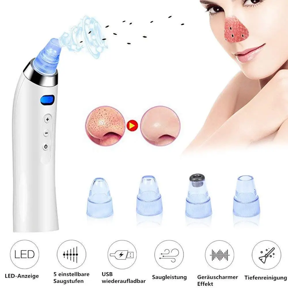 

Face Nose Acne Black Dot Pimple Blackhead Remover Facial Blackhead Acne Removal Pores Cleaning Shrink pores Skin Care Tools