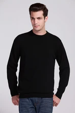 Männer Kaschmir-pullover herren Crewneck Wolle Pullover Pullover Einfarbig Authentic Top herren Jumper Pull Homme