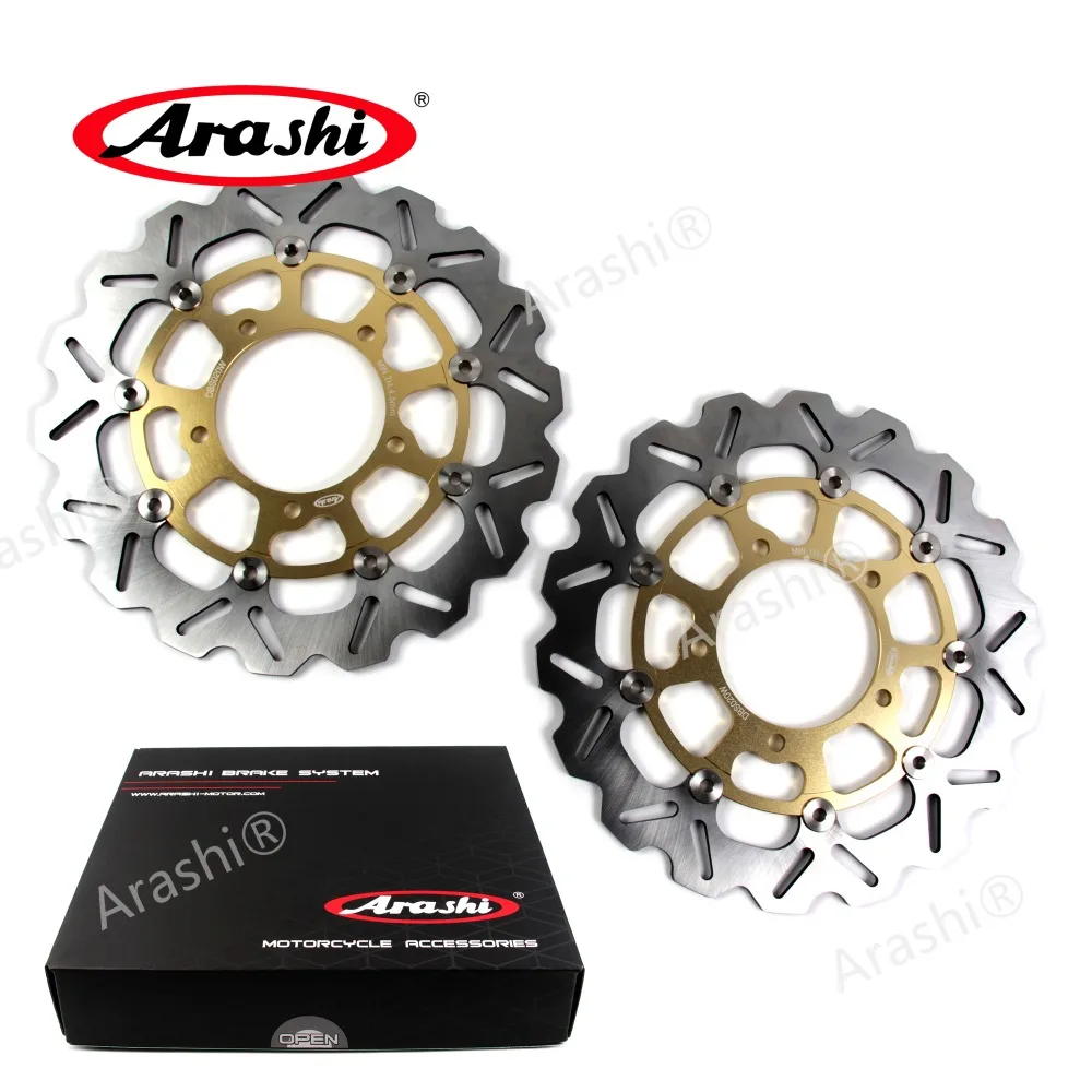 Arashi 1 пара для SUZUKI GSXR1000 GSXR 1000 2005 2006 2007 2008 CNC передние тормозные дисковые диски GSX1000R