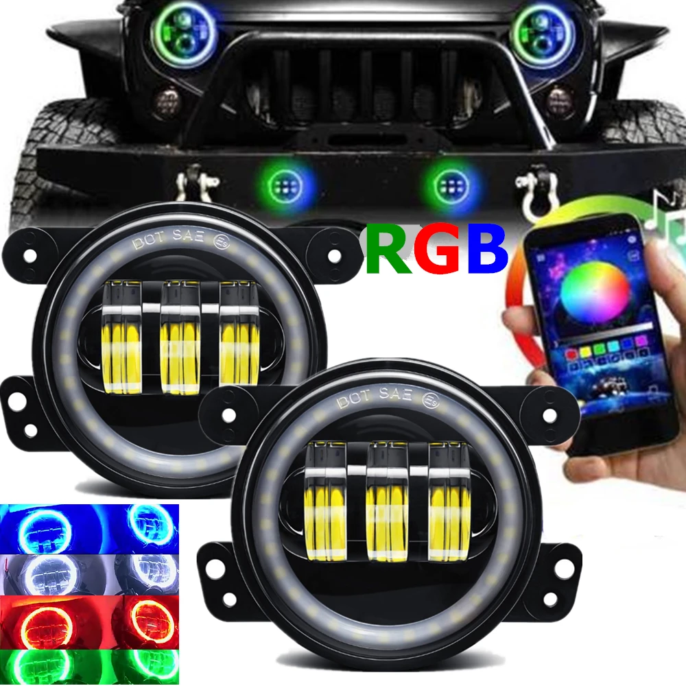 Светодиодные противотуманные фары 4 дюйма для Jeep Grand Cherokee 2011-2013 | Автомобили и