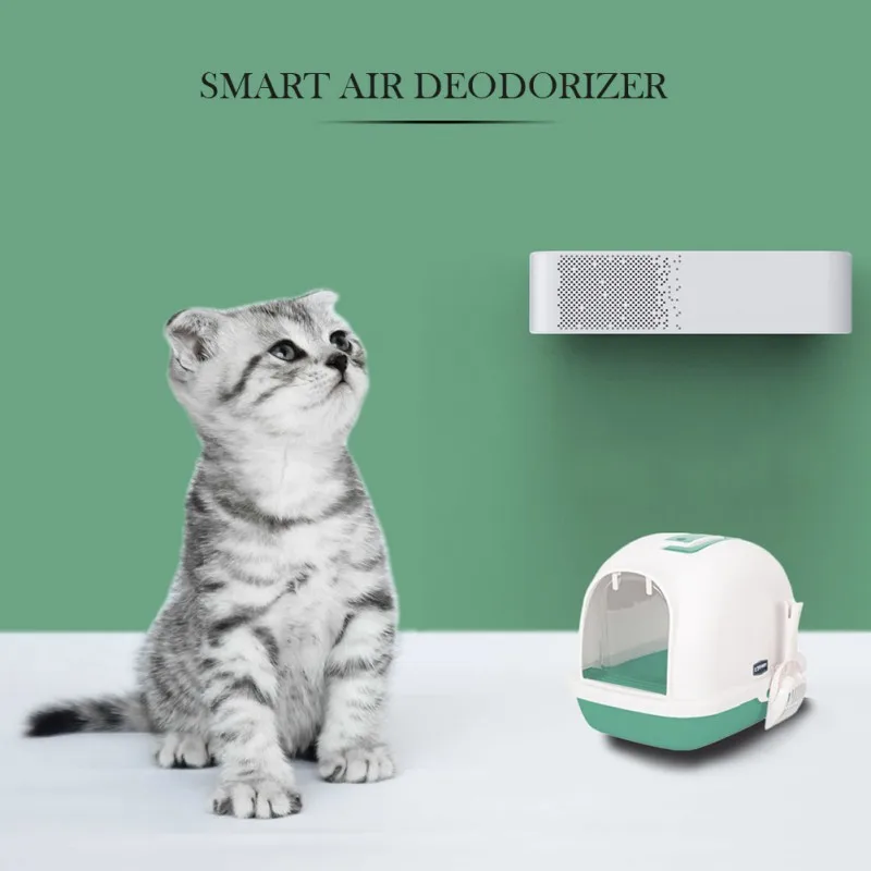 Air Purification Smart Cat Litter Housebreaking Pet Deodorizer Accessories Indoor Odor Remover For Cat Litter Dog Urine