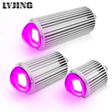 60 Вт 120 Вт 180 Вт Светодиодный светильник для выращивания COB высокой яркости светодиодный светильник для выращивания переменного тока 85-265 в светодиодный cob светильник для растений в помещении Гидропоника палатка