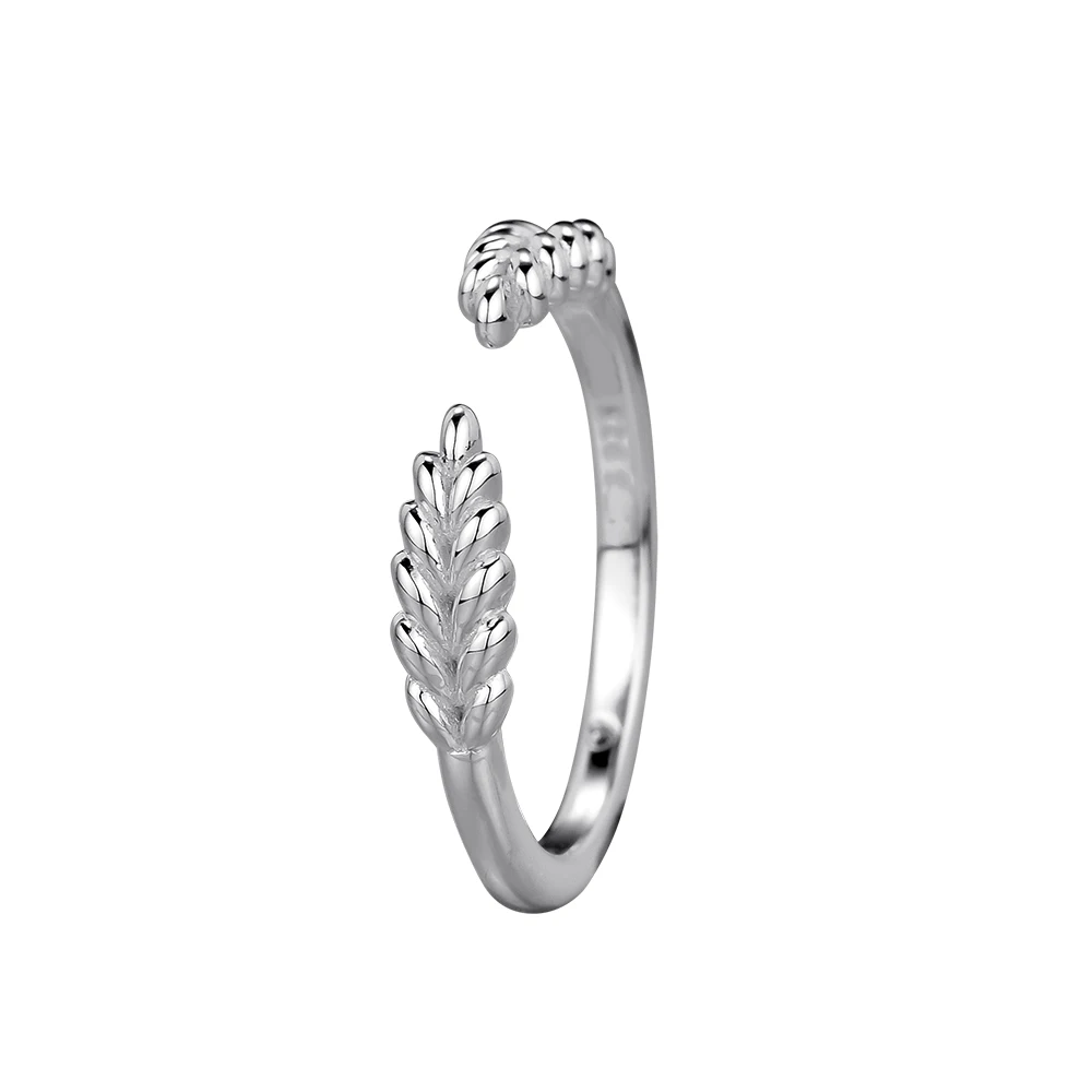 

CKK 925 Sterling Silver Open Grains Ring For Women Original Jewelry DIY Making Wedding Anniversary Gift