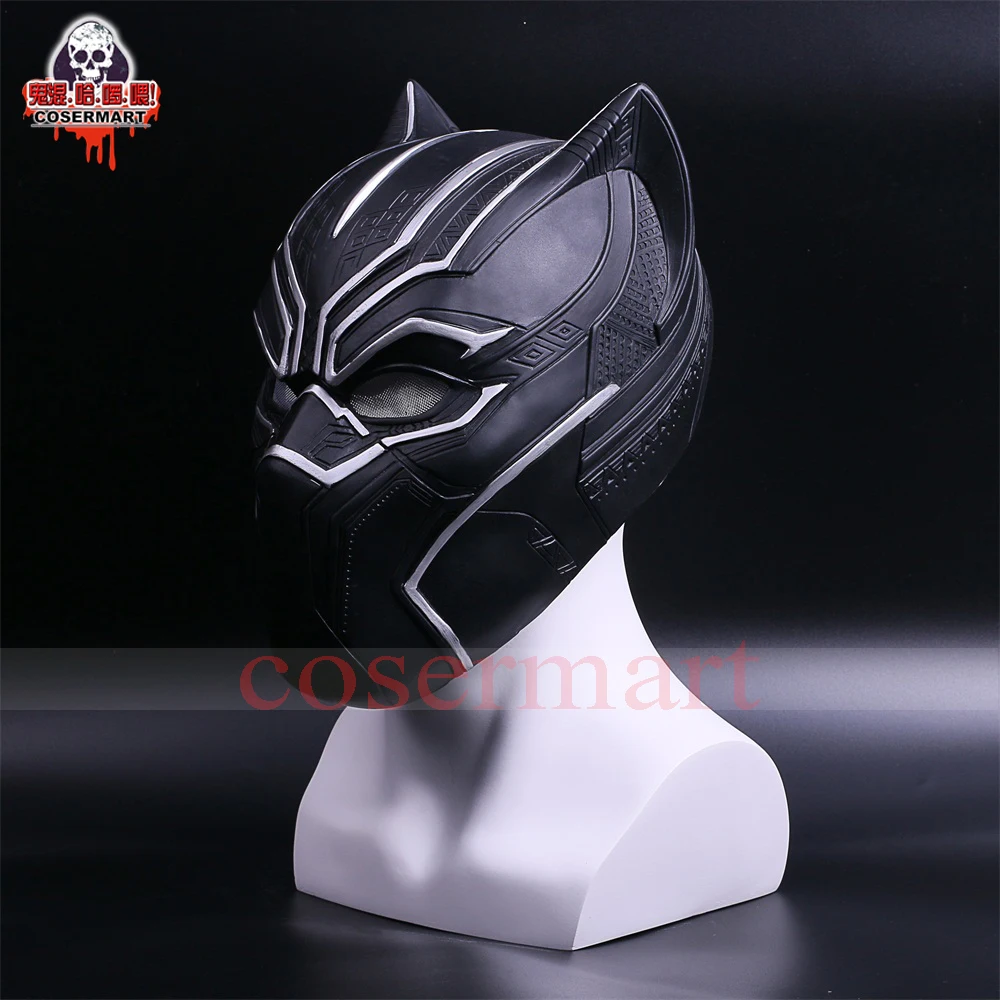 2017 New Captain America Helmet Black Panther Helmet  Civil War Cosplay Mask  Halloween Party Prop (6)