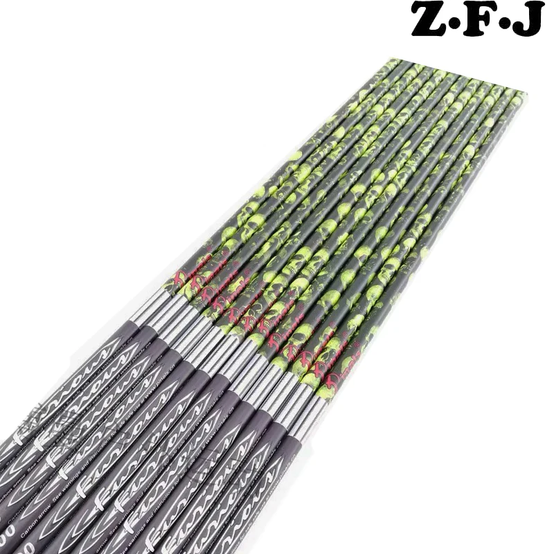 

Spine 300 340 400 Archery Pure Carbon Arrow Shaft ID 6.2mm 32INCH Compound Traditional Bow Hunting Shooting Accessories +-.003"
