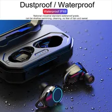 Беспроводная Bluetooth 5,0 Спортивная гарнитура водонепроницаемая и долговечная бас гарнитура Уникальная текстура стабильное расстояние передачи