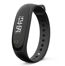PLYSIN 2018 New Wrist Exercise Trackers Waterproof IP67 Sensible Bracelet with Coronary heart Charge Pedometer Energy Sleep Monitor Bracelet