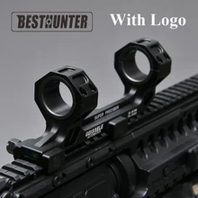 25,4 мм 30 мм двойное кольцо с консольным сверхмощным прицелом инструмент для крепления уровня для 20 мм Пикатинни охотничьи Caza