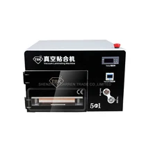 " ЖК-экран ОСА ламинатор вакуумный ламинатор со встроенным воздушным компрессором и вакуумным насосом& Debubbler TBK