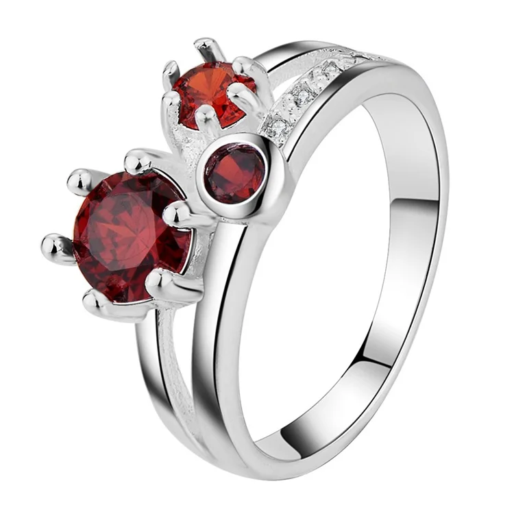 

wholesale jewelry silver plated Fashion jewelry rings High quality nice WR-1238