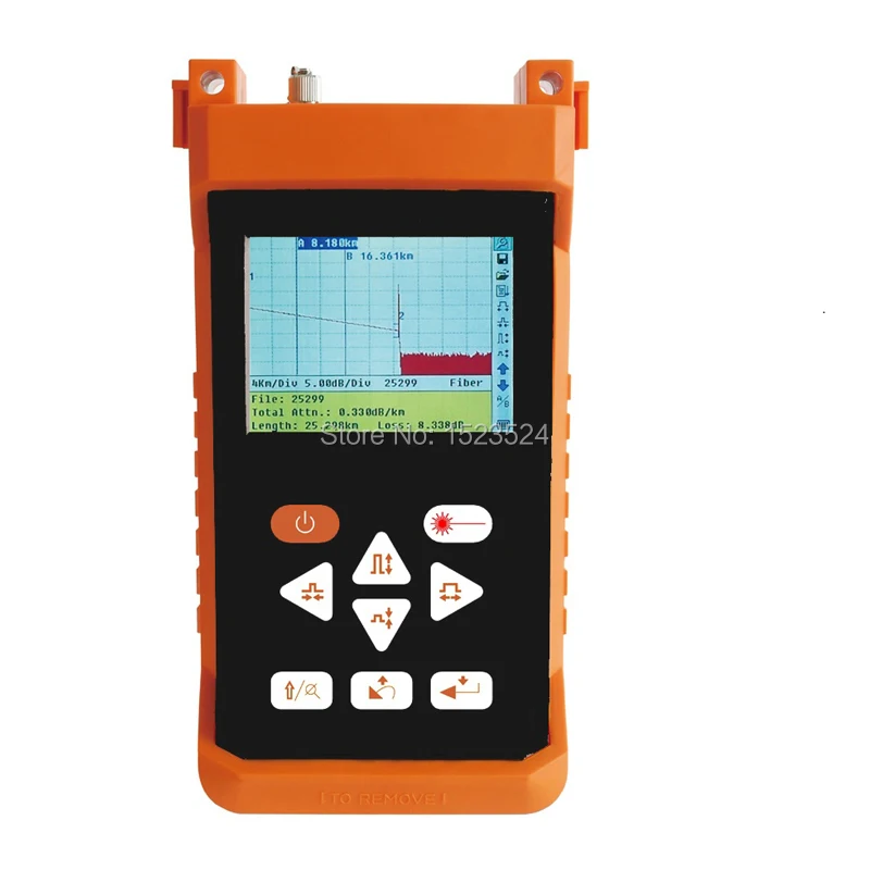 

ShinewayTech S120B 28/28dB SM 1310/1550nm Optical Time Domain Reflectometer Fiber Optic OTDR