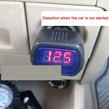 

12V-24V LED Portable Digital Monitor Car Volt Tester LED Voltage Panel Meter